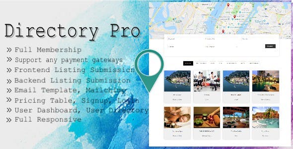 Directory Pro - 商家目录专业版