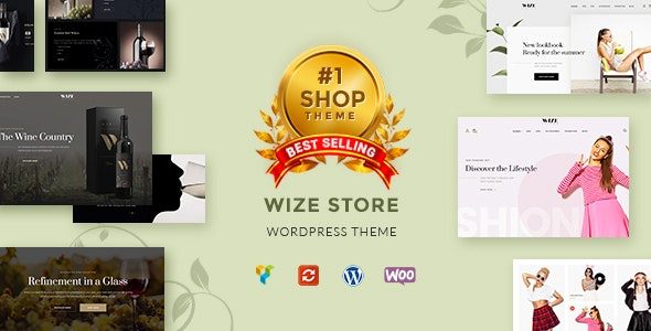 WizeStore - 多功能商城WordPress主题