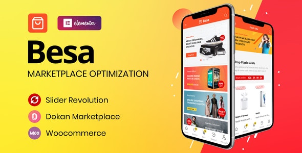 Besa v1.0.3 - 市场WooCommerce 商店